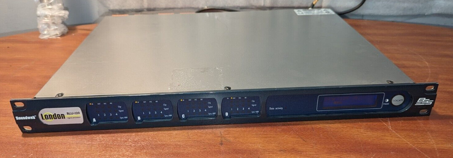 BSS Soundweb London BLU-120 Audio Processor BSSBLU120
