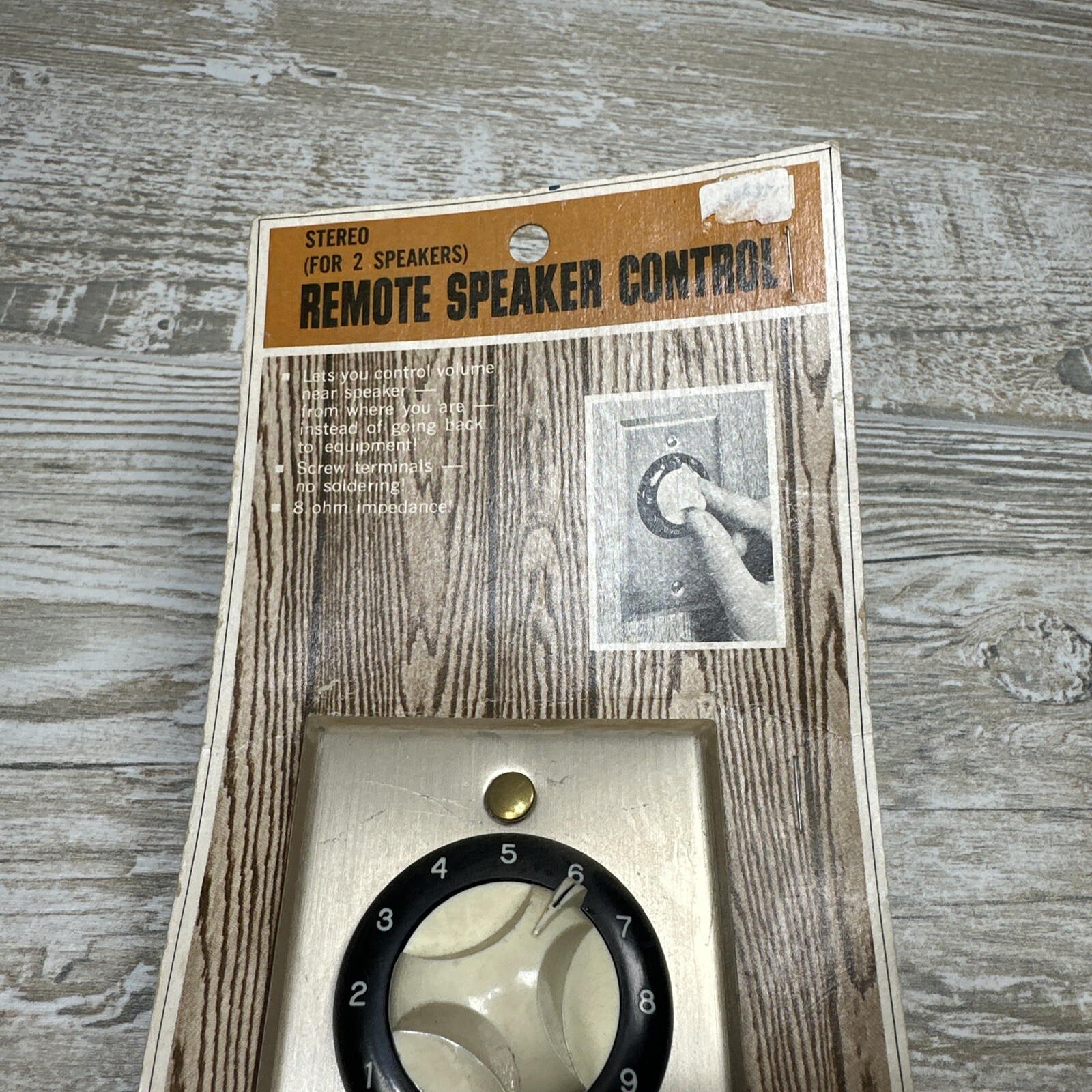 Handy Electronics Vintage Remote Speaker Control NOS Sealed Duel Speaker Control