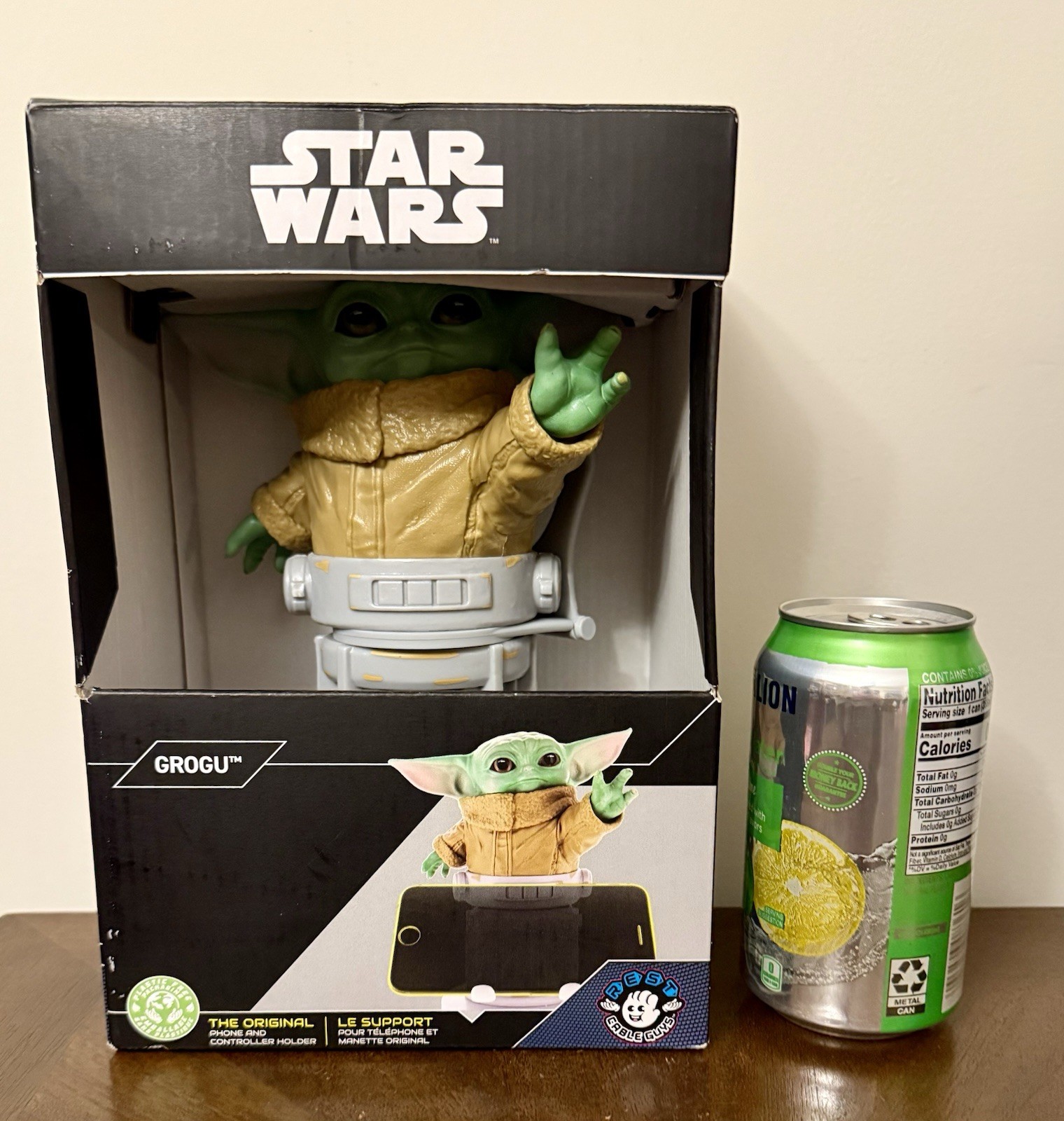 NEW🎮Star Wars/Mandalorian Grogu Cable Guys Phone & Controller Holder Tech Stand