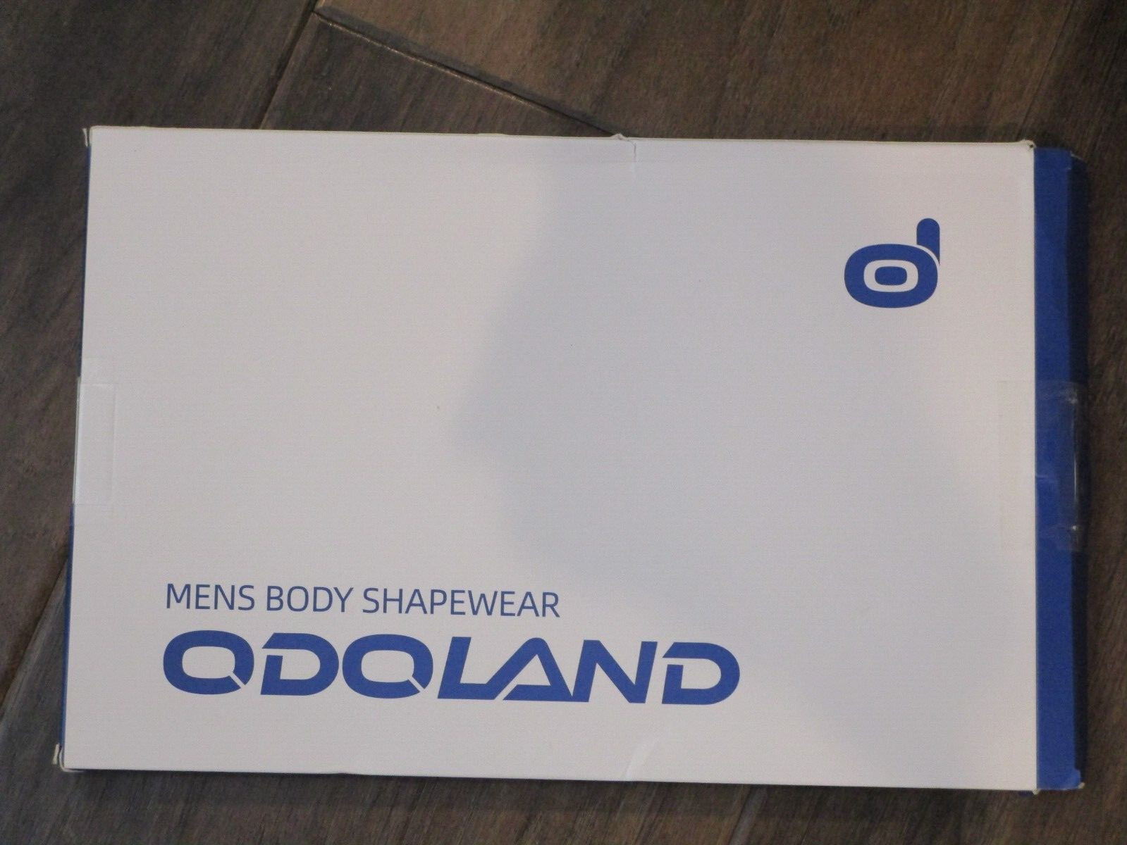 ODOLAND MEN'S WHITE SLIMMING BODY SHAPING TANK TOP SHIRT SIZE LARGE NEW