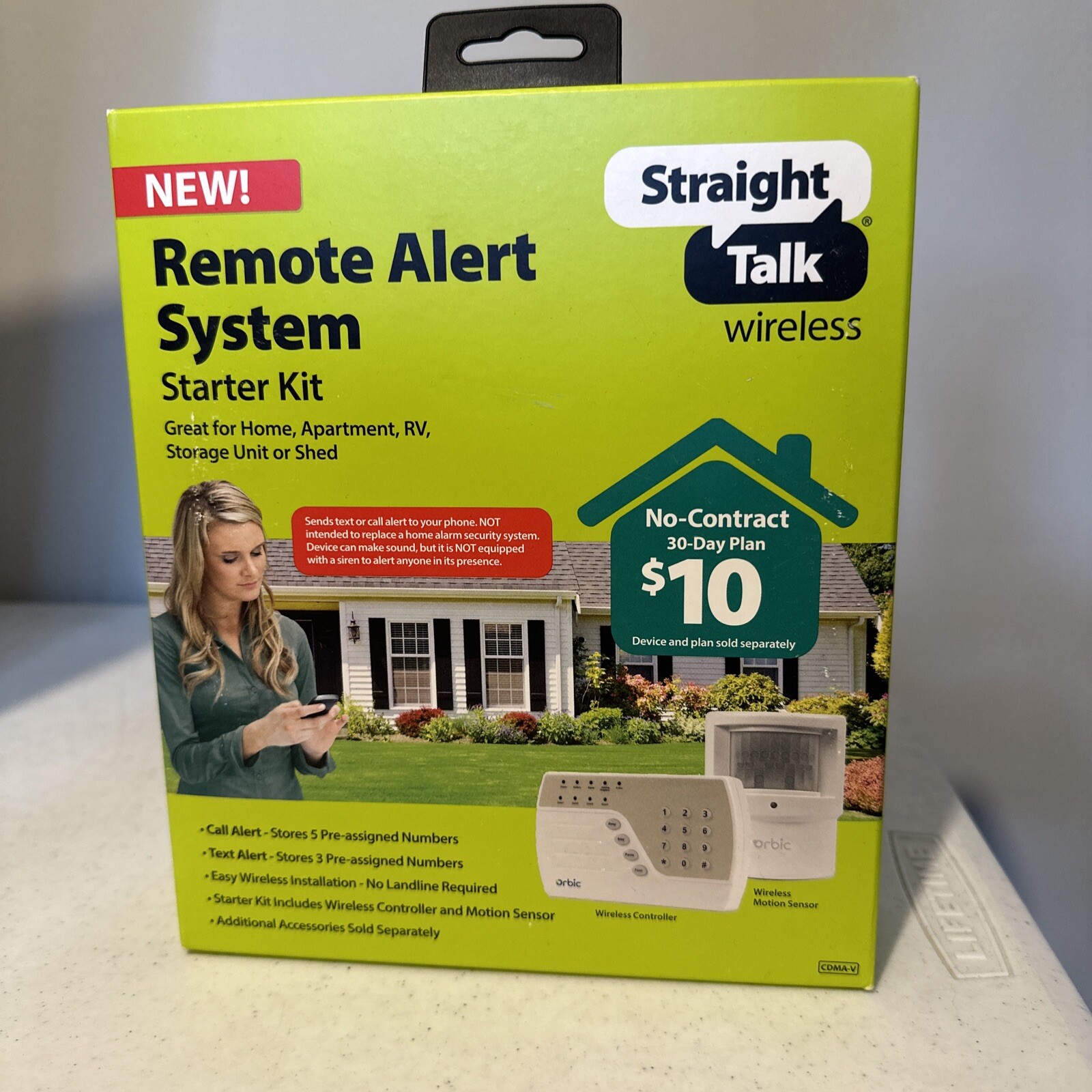 NIB Remote Alert System Straight Talk Starter Kit