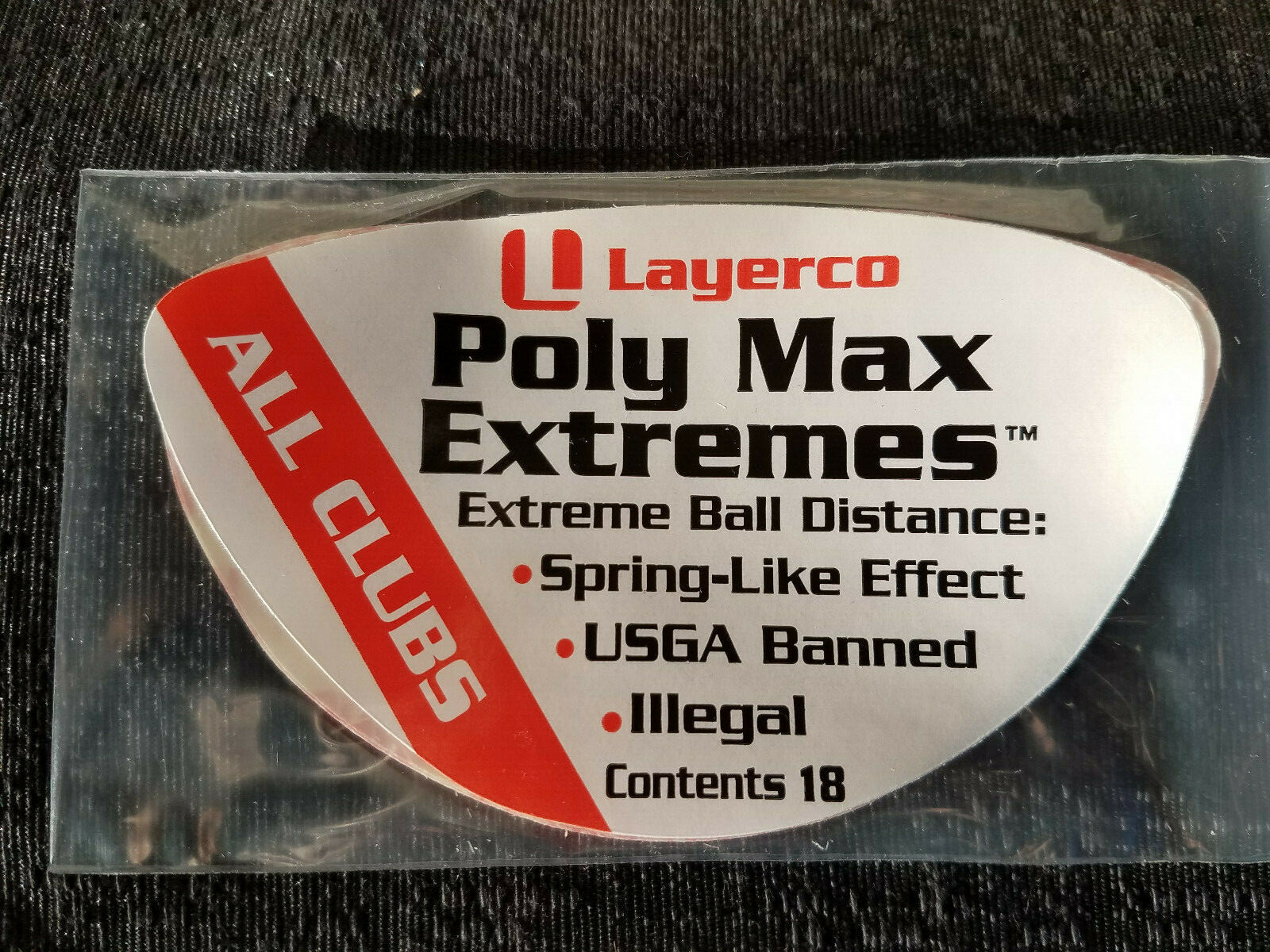 Illegal golf product Poly Max Extremes banned for Callaway Epic Flash drivers