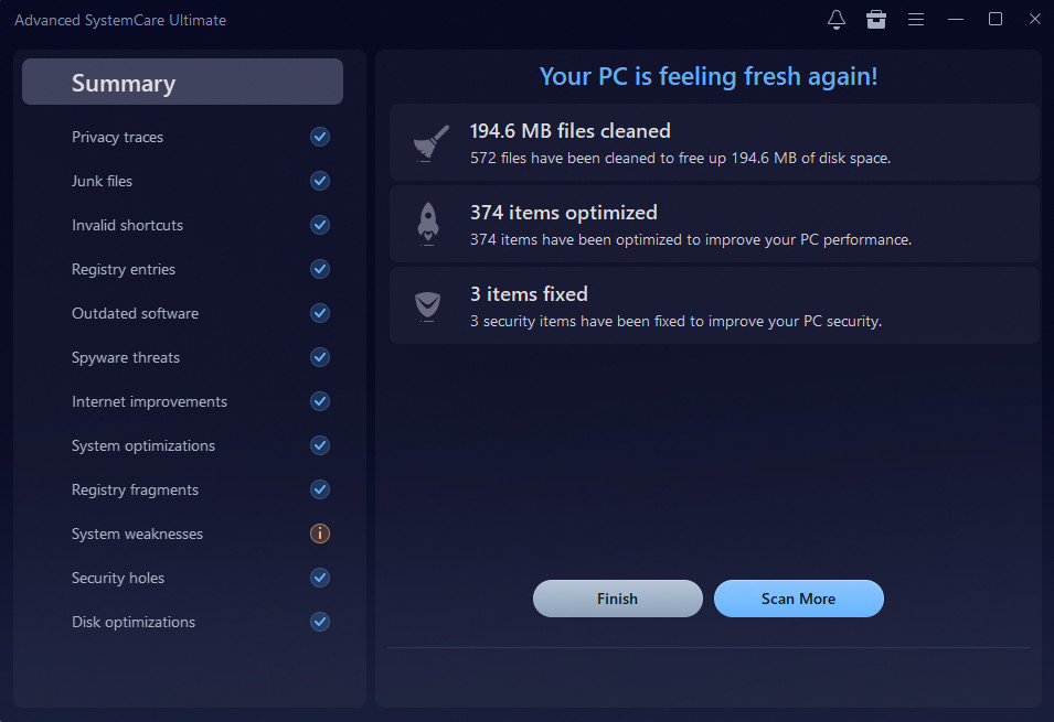 IObit Advanced SystemCare Ultimate 18 - 3 PC 1 Year - [Download]