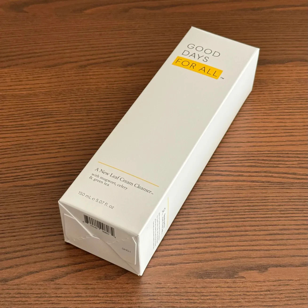 Good Days For All - A New Leaf Cream Cleanser, 5.07 Fl Oz/150 mL ($16+ Value)