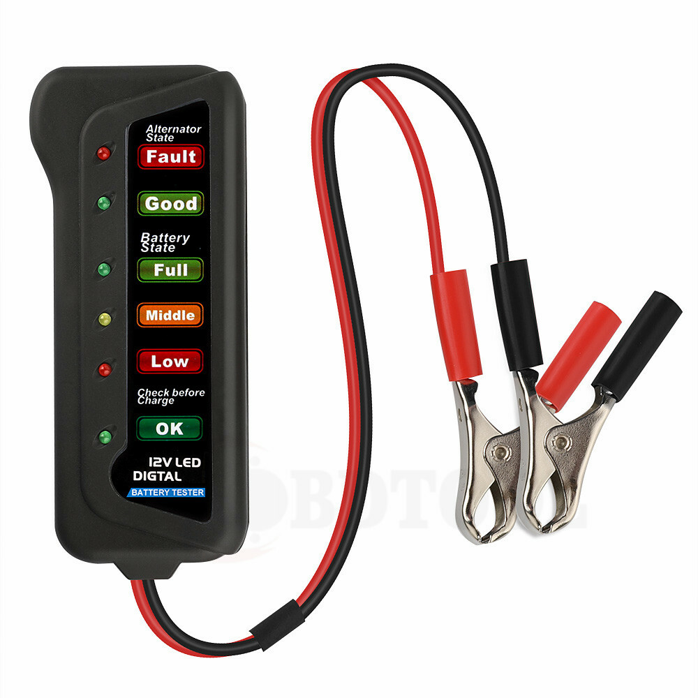 BM310 12V Battery Analyzer Digital Car LED Battery Load Tester Diagnostic Tool