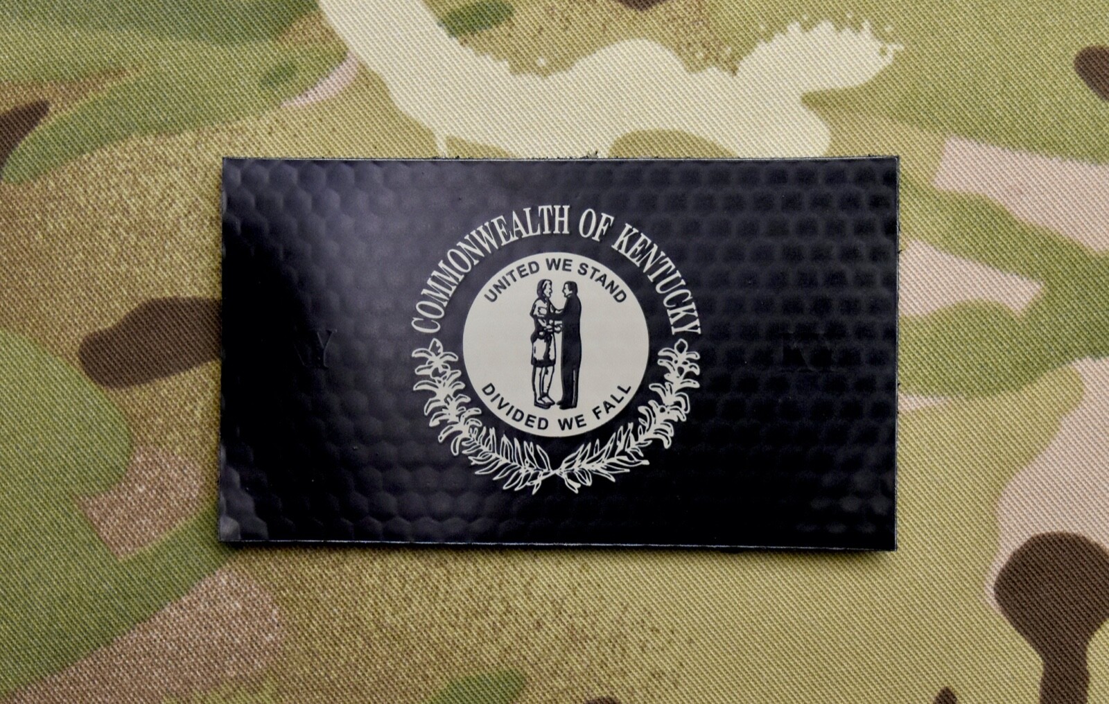 Infrared Kentucky State Flag Patch KY IR US Army Navy SEAL NSWDG Bluegrass State