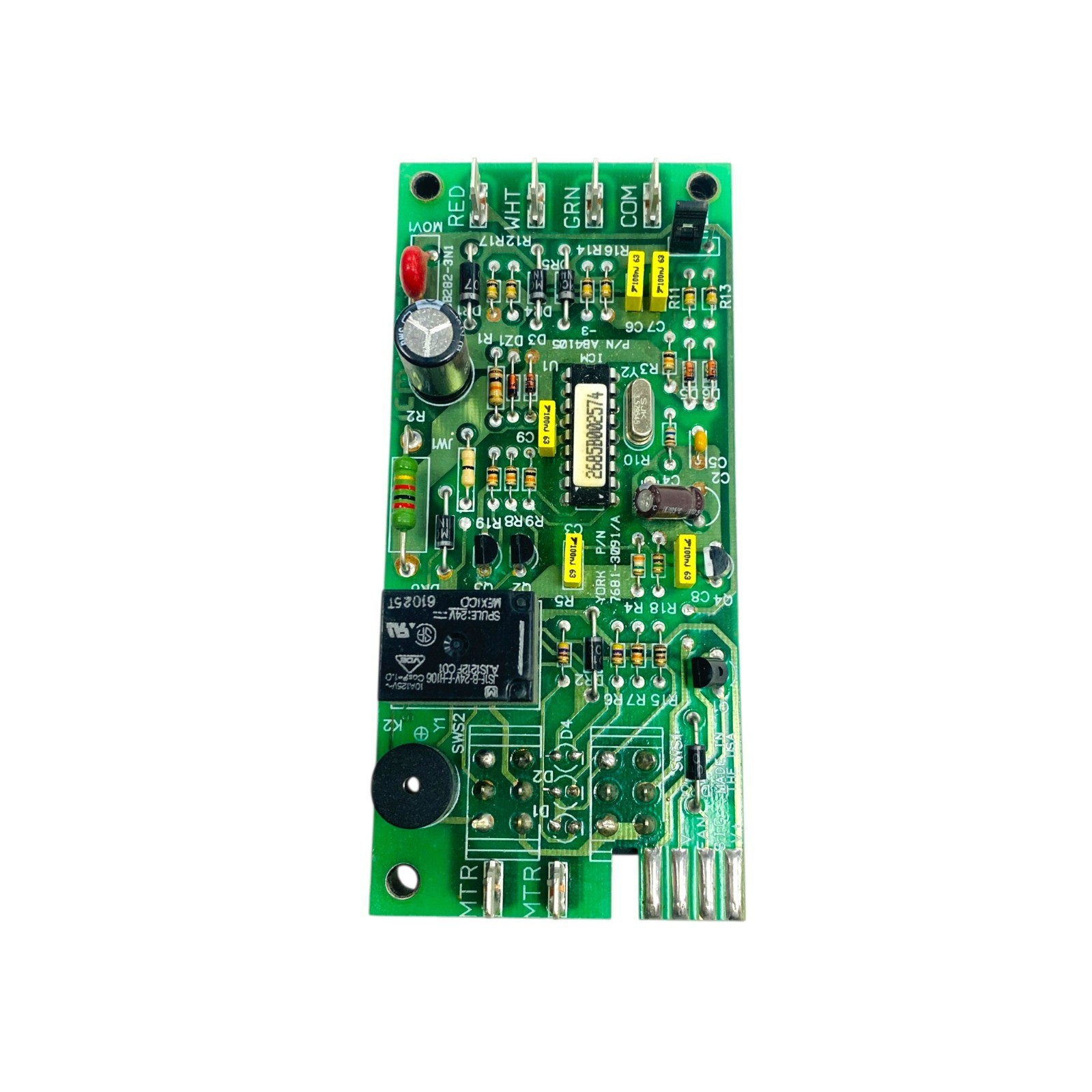 York 7681-3091/A Blend Air HVAC Circuit Control Board ICM AB4105-3 PCB282-3N1