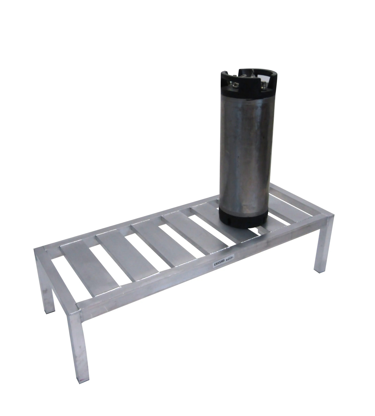 Channel Manufacturing KDR148 48" x 18" x 12" Aluminum Keg Dunnage Rack