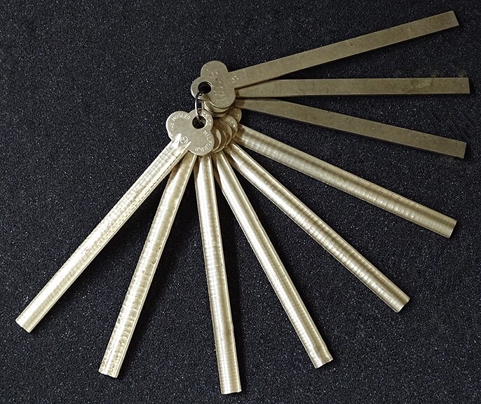 Mosler Safety Deposit Blanks / New / 9 Total