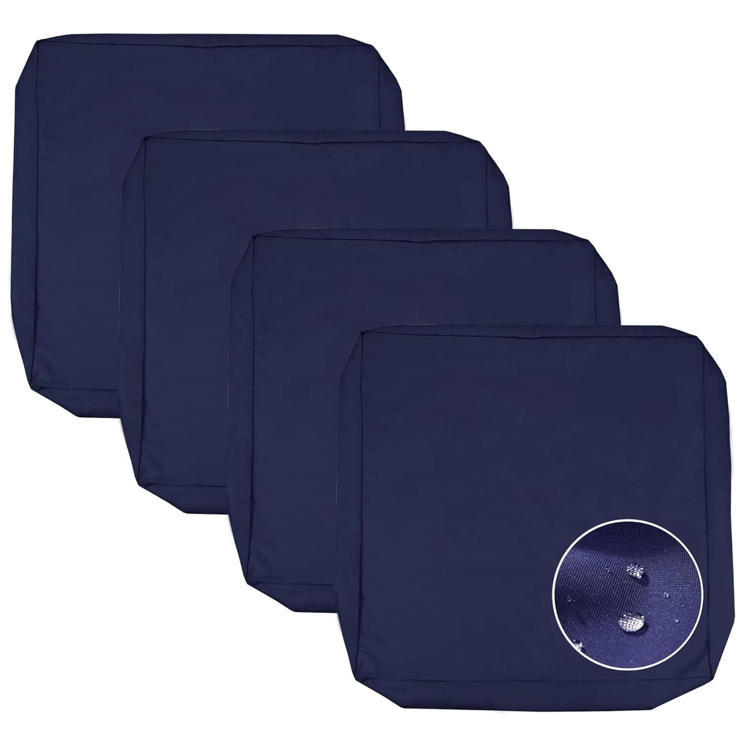 Sqodok Patio Cushion Covers 24x24 inch, Waterproof Outdoor Cushion Covers Replac