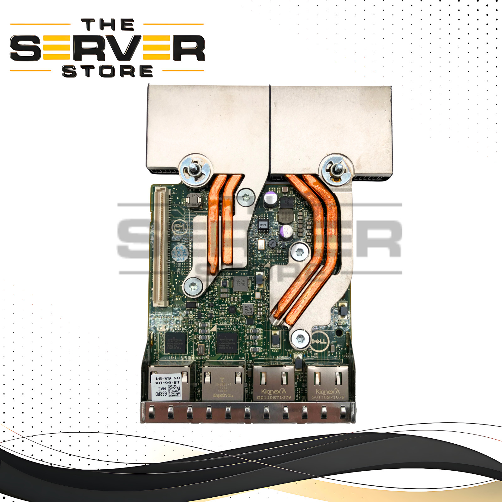 Dell Broadcom BCM57800-T 2 X10GB / 1GB Base-T Daughter Card 0G8RPD G8RPD
