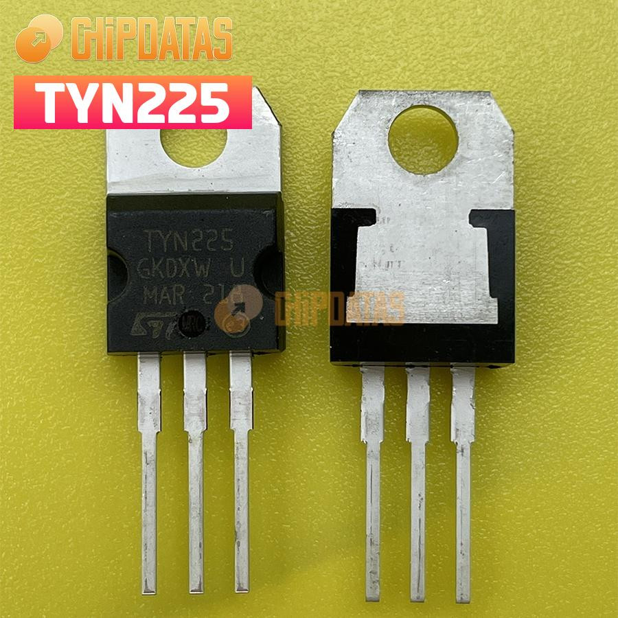 5PCS New ST TYN225 TO220 THYRISTOR 200V 25A TYN216/404/406/410/412/416/604/606
