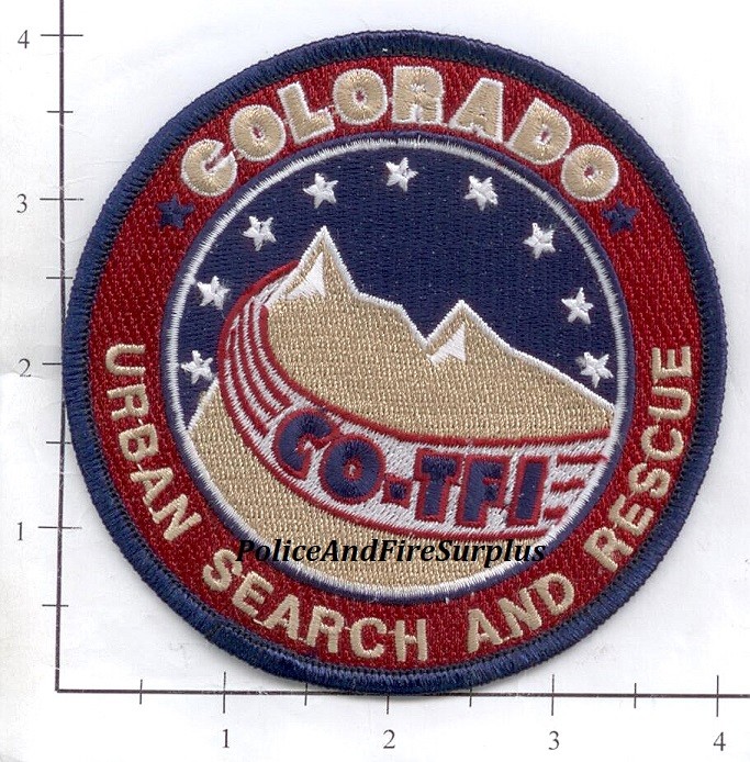 Colorado - Urban Serach And Rescue CO Fire Dept Patch - Task Force 1