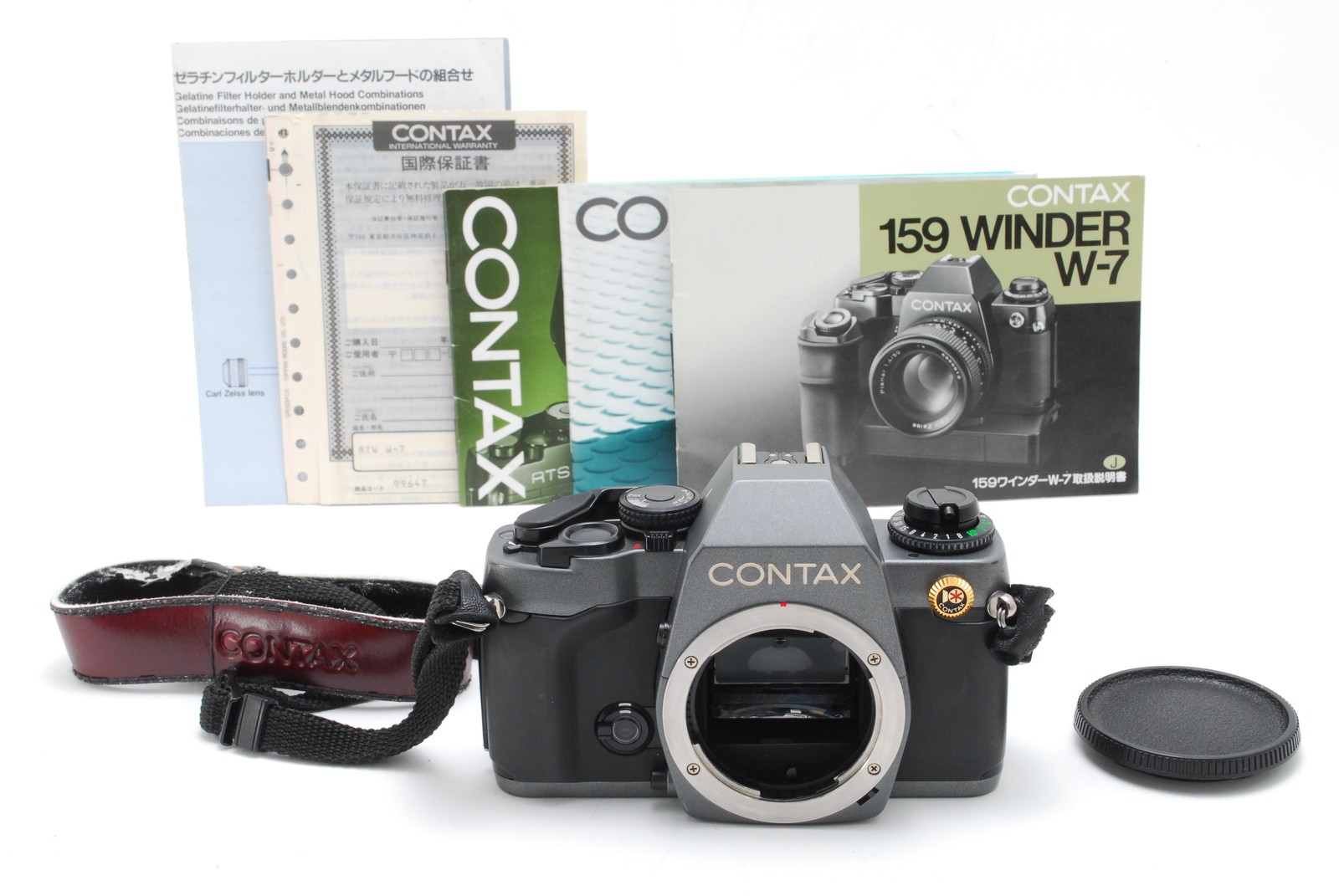 [MINT] Contax 159MM 10th Anniversary Edition Gray SLR Film Camera Body JAPAN