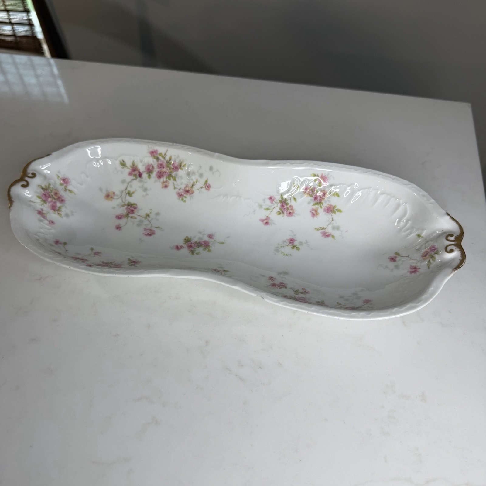 theodore haviland limoges france Classic Serving Dish White Floral