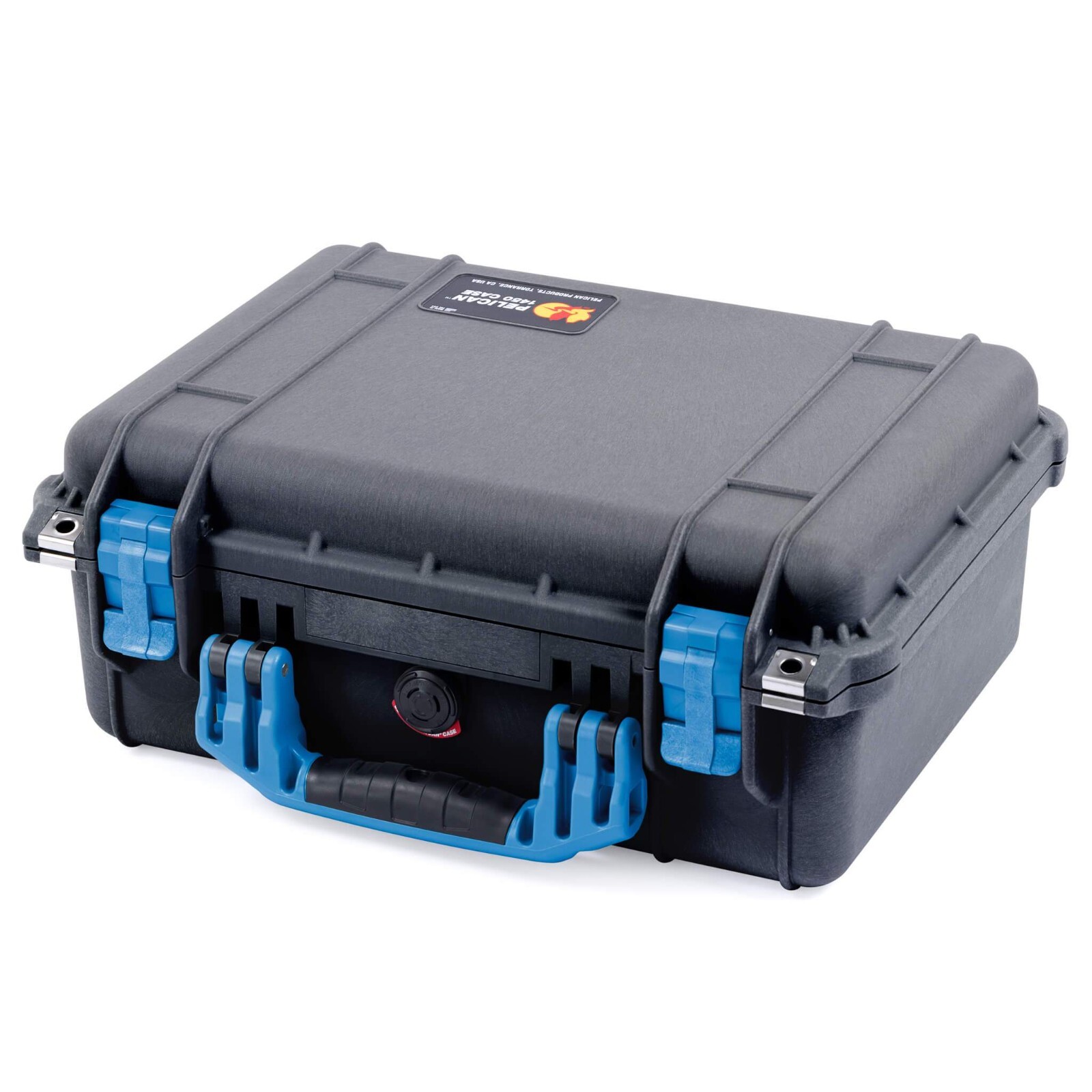 Black & Blue Pelican 1450 case. No Foam - empty.