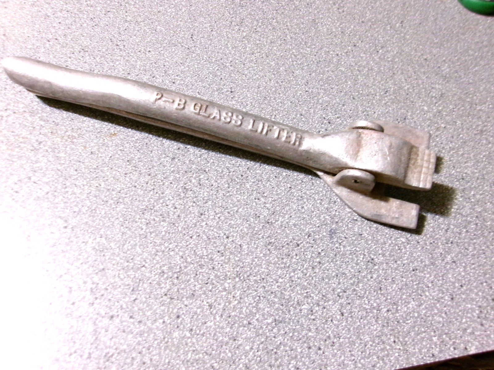 Vintage Tool P-B Glass Lifter Aluminum Patent Pending 10” Glassblowing Rdo