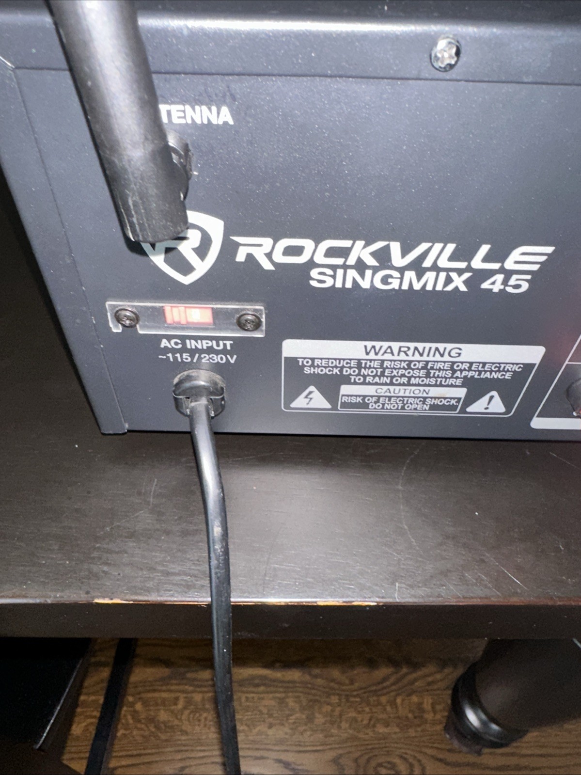 Rockville SingMix 45, Powered Mixer Amplifier