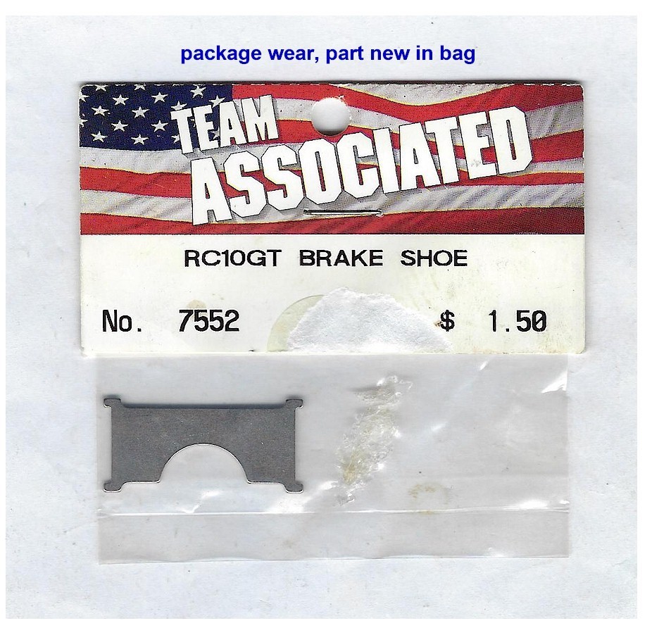 Vintage RC Car Team Associated 7552 RC10GT Brake Shoe
