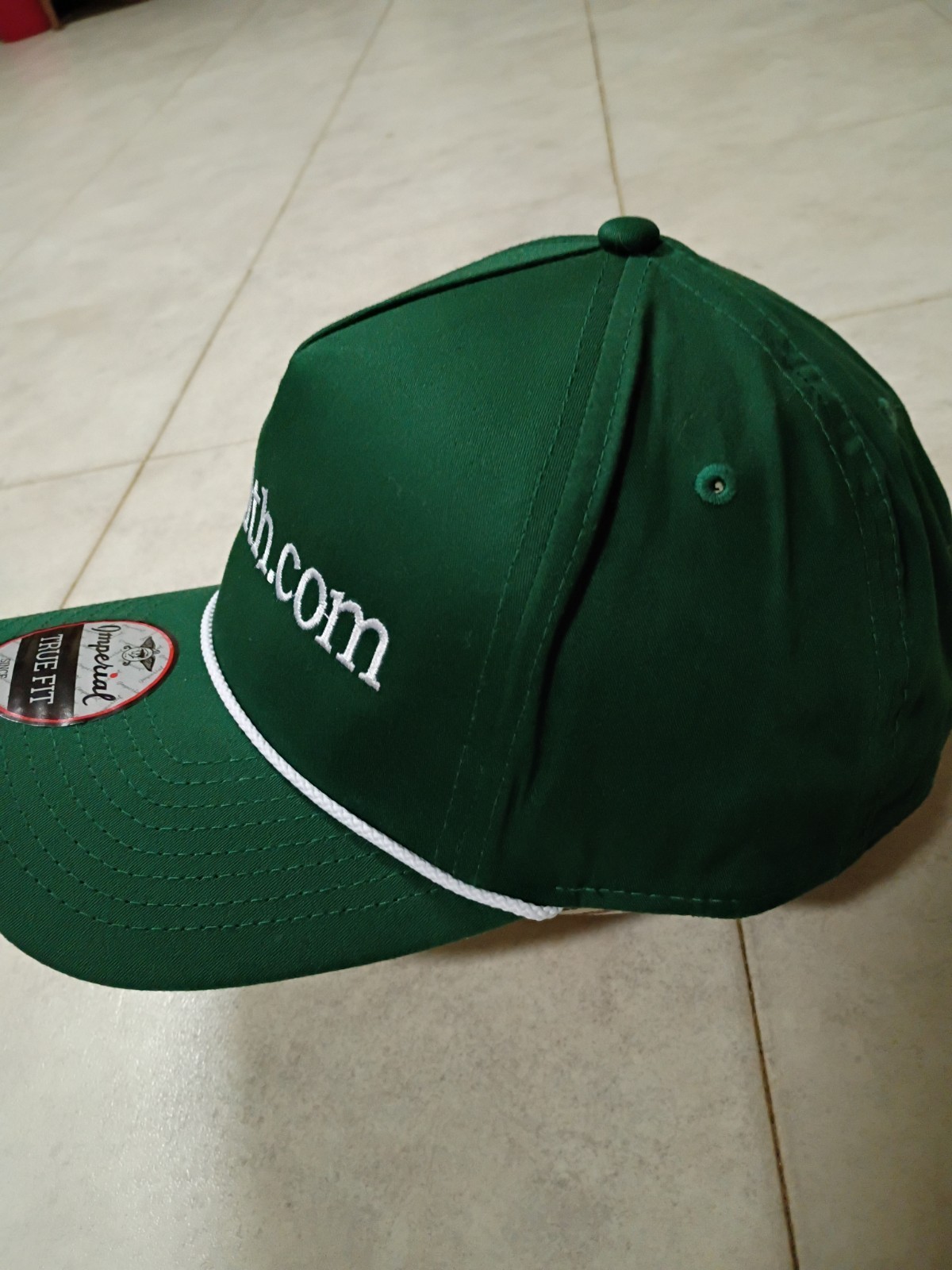 Imperial 5054 The Wrightson Green Performance Rope Hat Snapback Cap Wealth.com