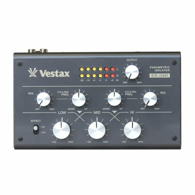Vestax DCR-2500F Parametric Isolator  Japan  NEW