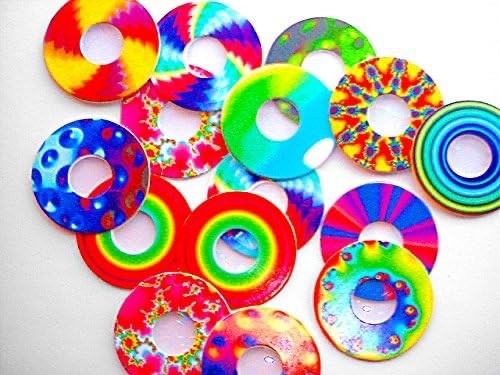 Diffraction Grating Rainbow Peepholes, 13500 Line/Inch, Made in USA 10 Pack