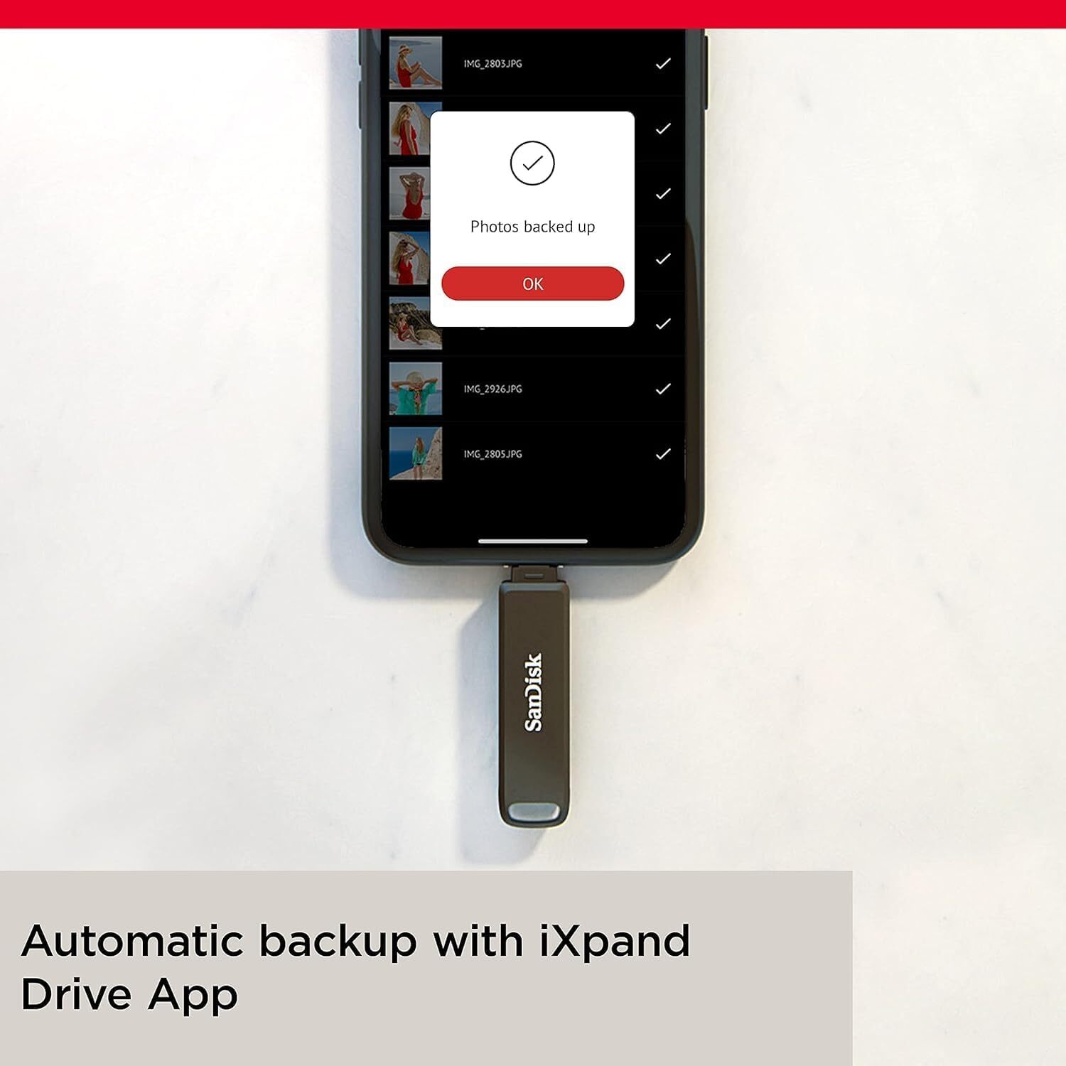SanDisk iXpand Flash Drive Luxe 128GB with Lightning & USB C Ipad Iphone Android