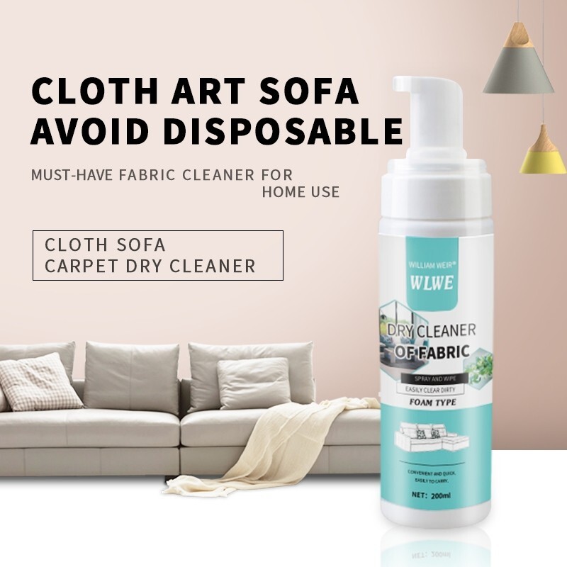 Fabric cleaner and upholstery stain remover for deep cleaning of carpets, sofas