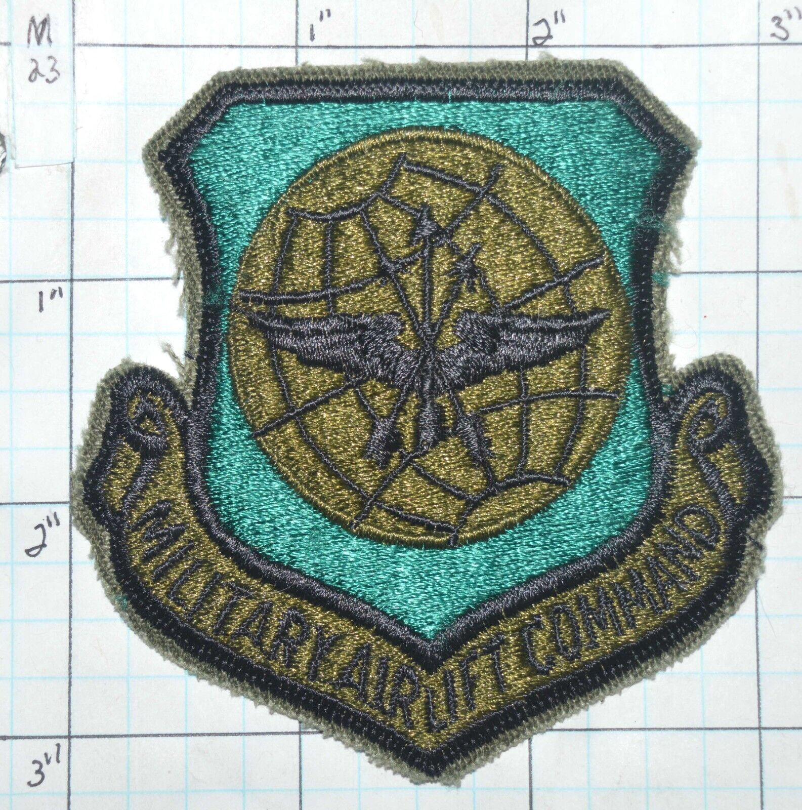 US AIR FORCE USAF AIR MOBILITY COMMAND SUBDUED PATCH