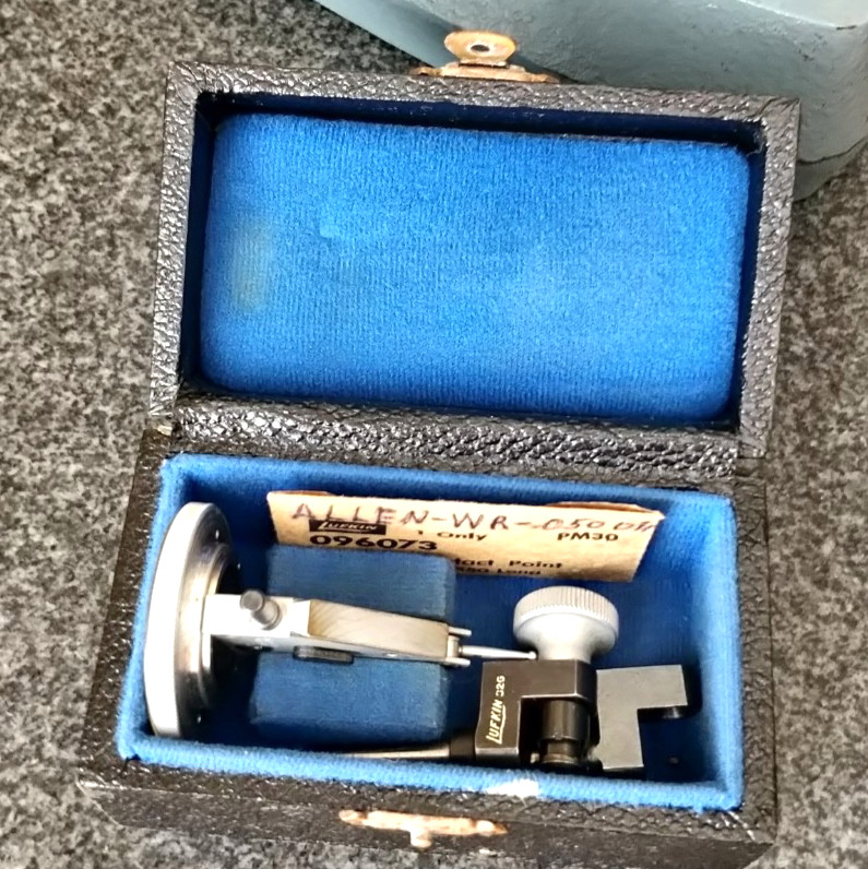 TESTED!! LUFKIN H32X  Dial Test Indicator .0001"  SWISS MADE
