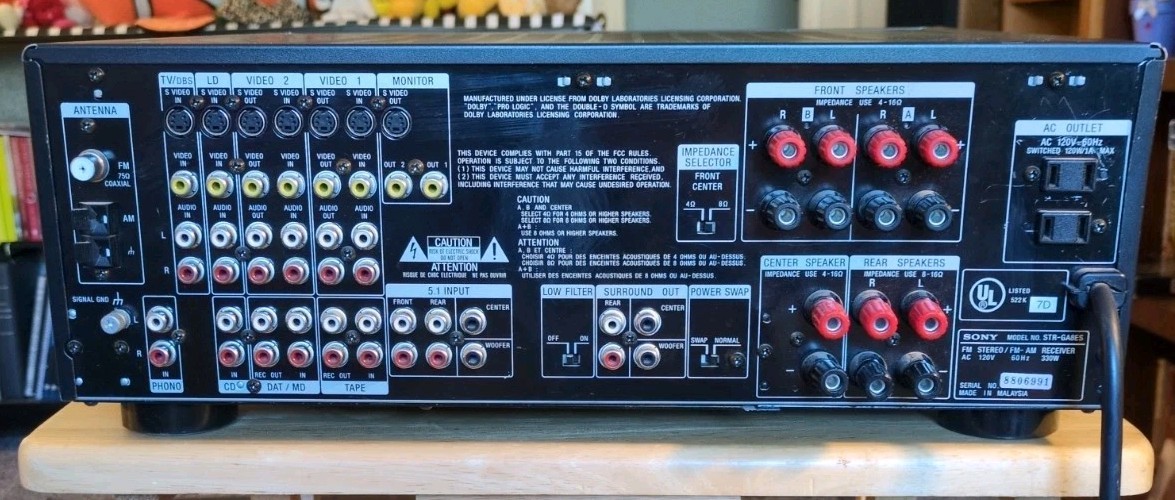 SONY STR-GA8ES AV Receiver