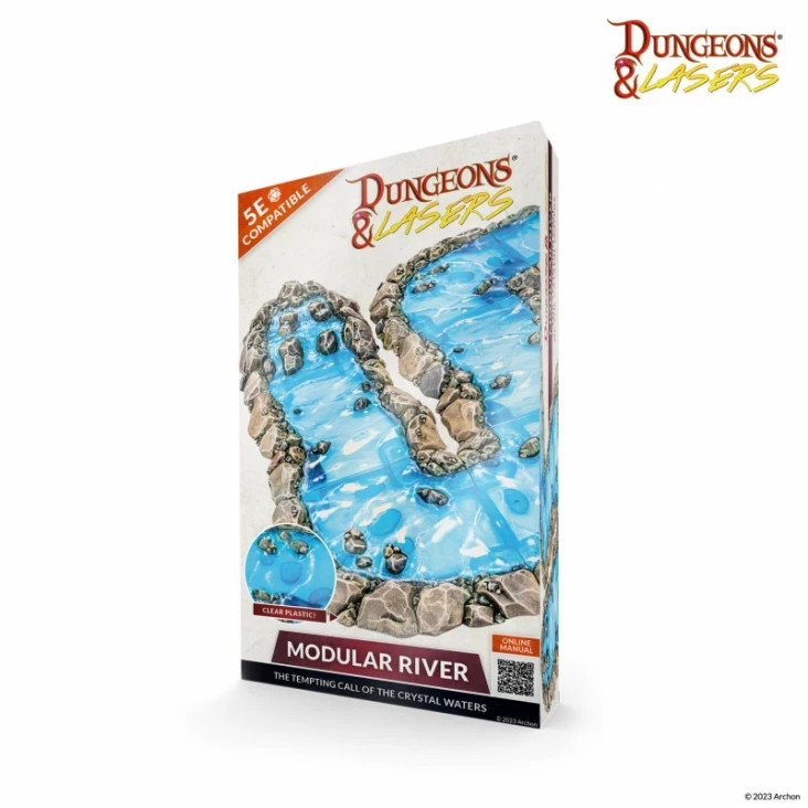 Dungeons & Lasers: Modular River - Archon Studio - D&D