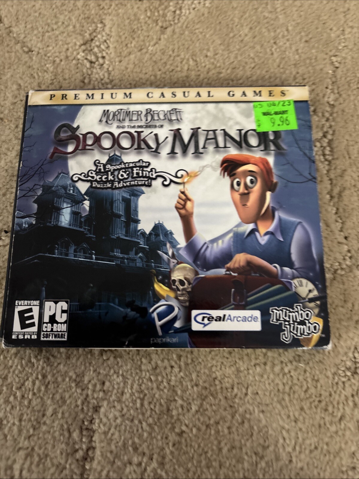 Mortimer Beckett and the Secrets of Spooky Manor ( PC-CD ROM, 2008 ) 👻