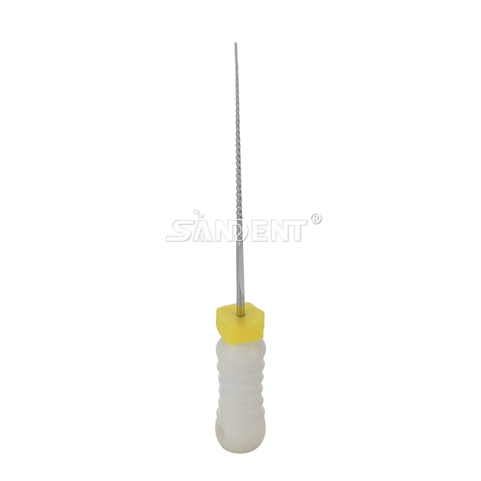 SANDENT Dental Endo 25mm stainless steel K-file 6-file per blister