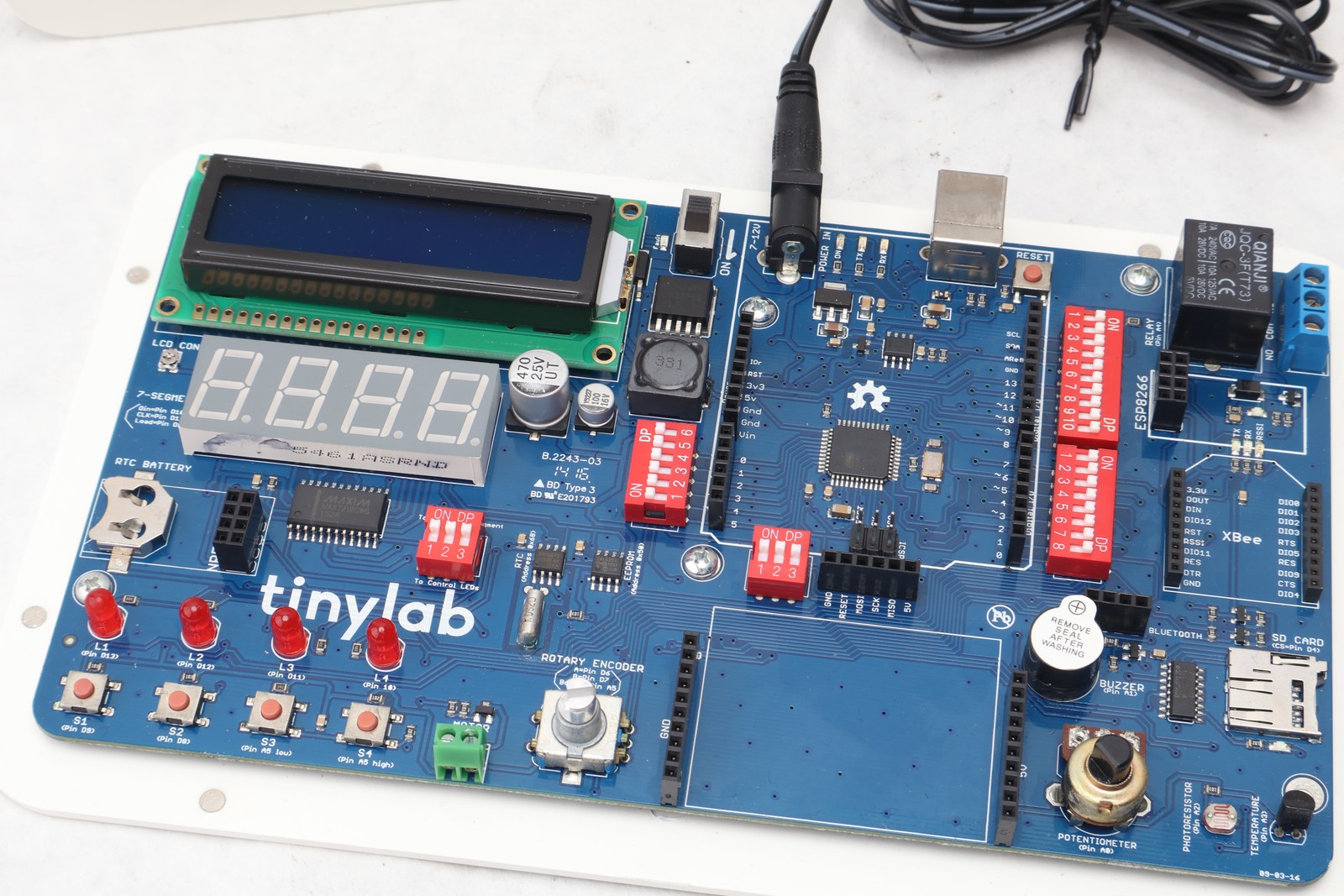 Sixfab Tinylab IoT Arduino Development Kit Board NRF24L01 Wireless Modules w/Box