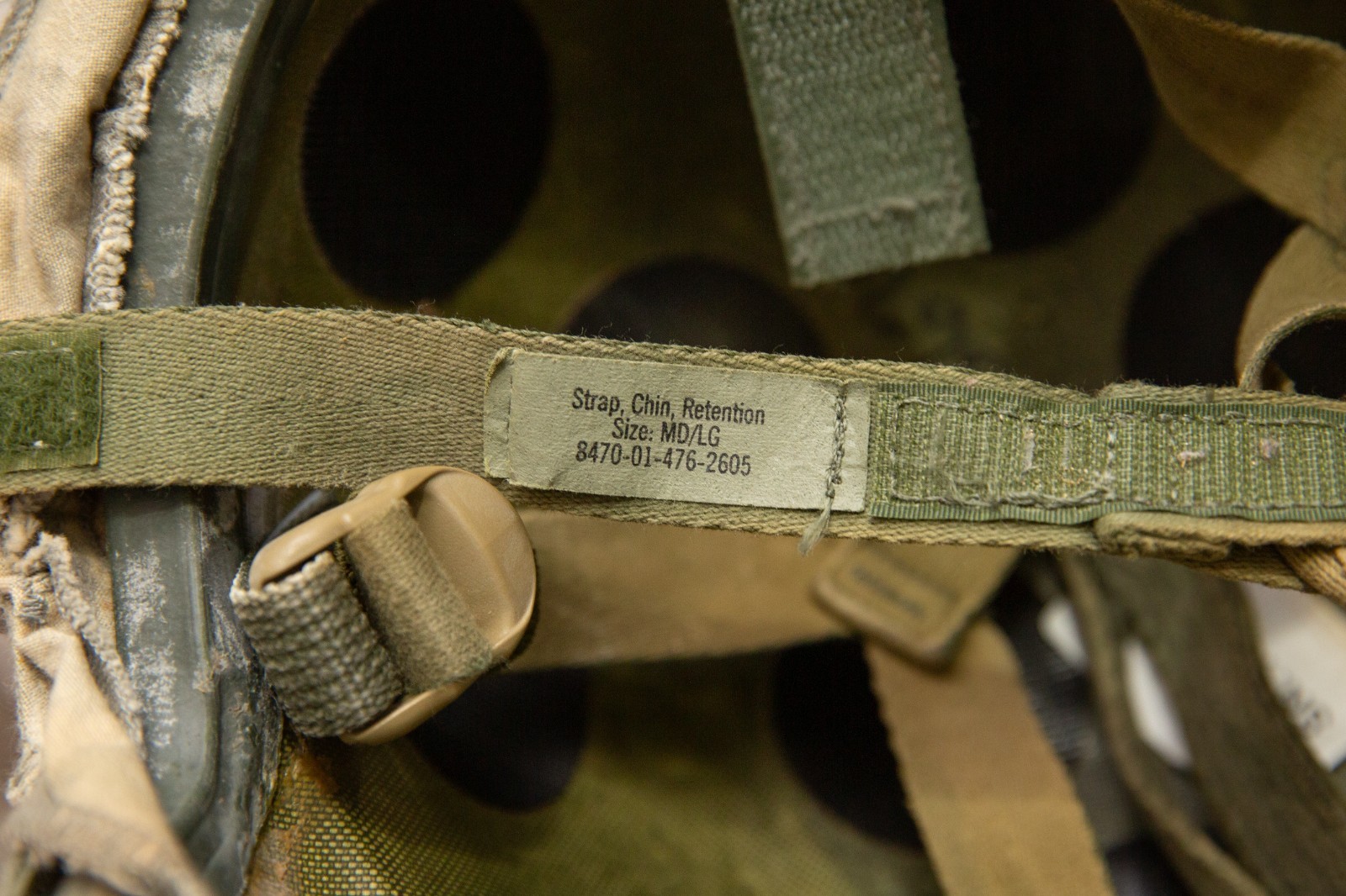 USGI SDS Warrior Helmet ACH Cut w/ Extras Early GWOT OIF OEF Medium