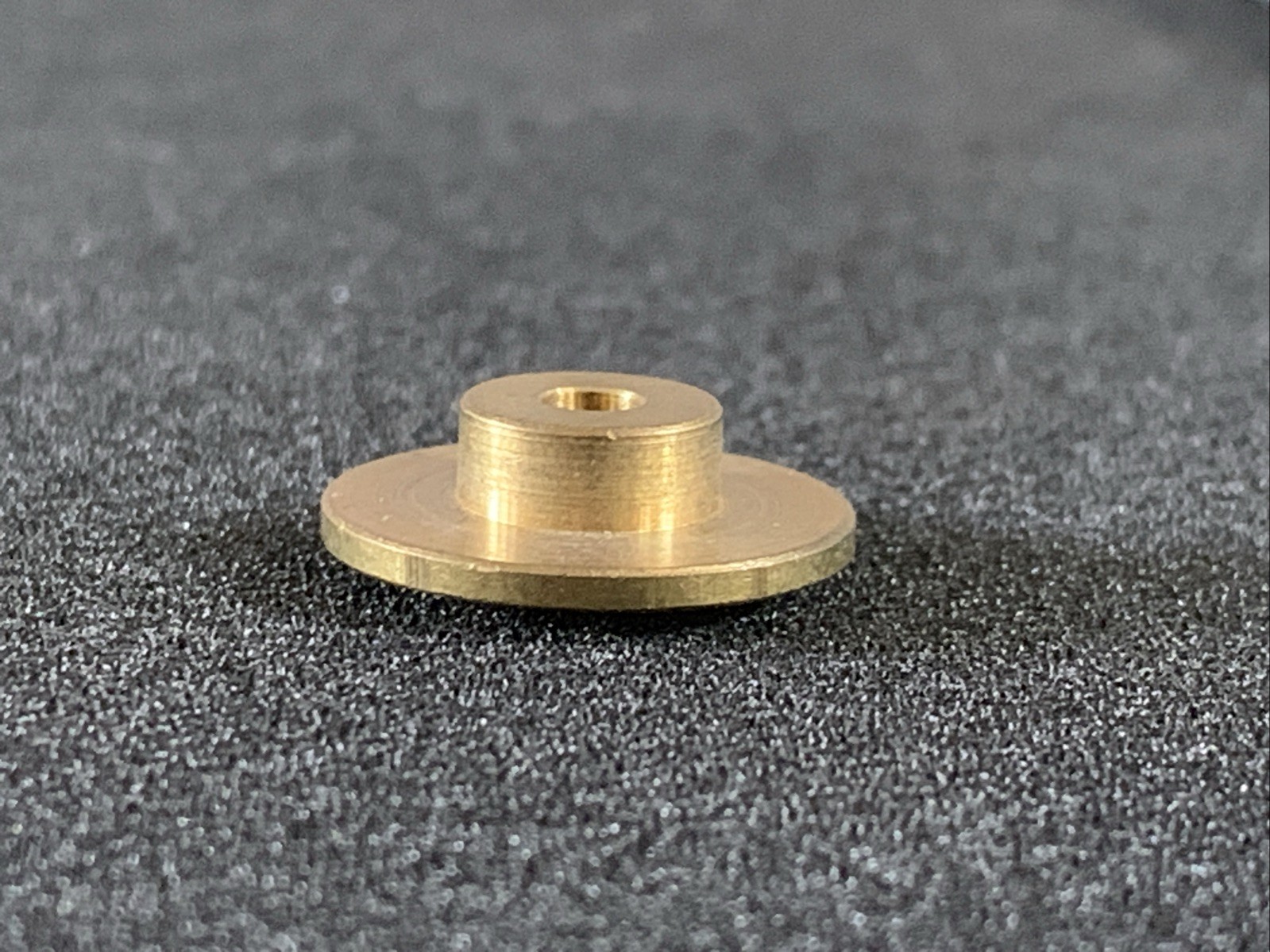 80’s Solid Brass Electric Bass or Guitar String Retaining Tree Vintage Part
