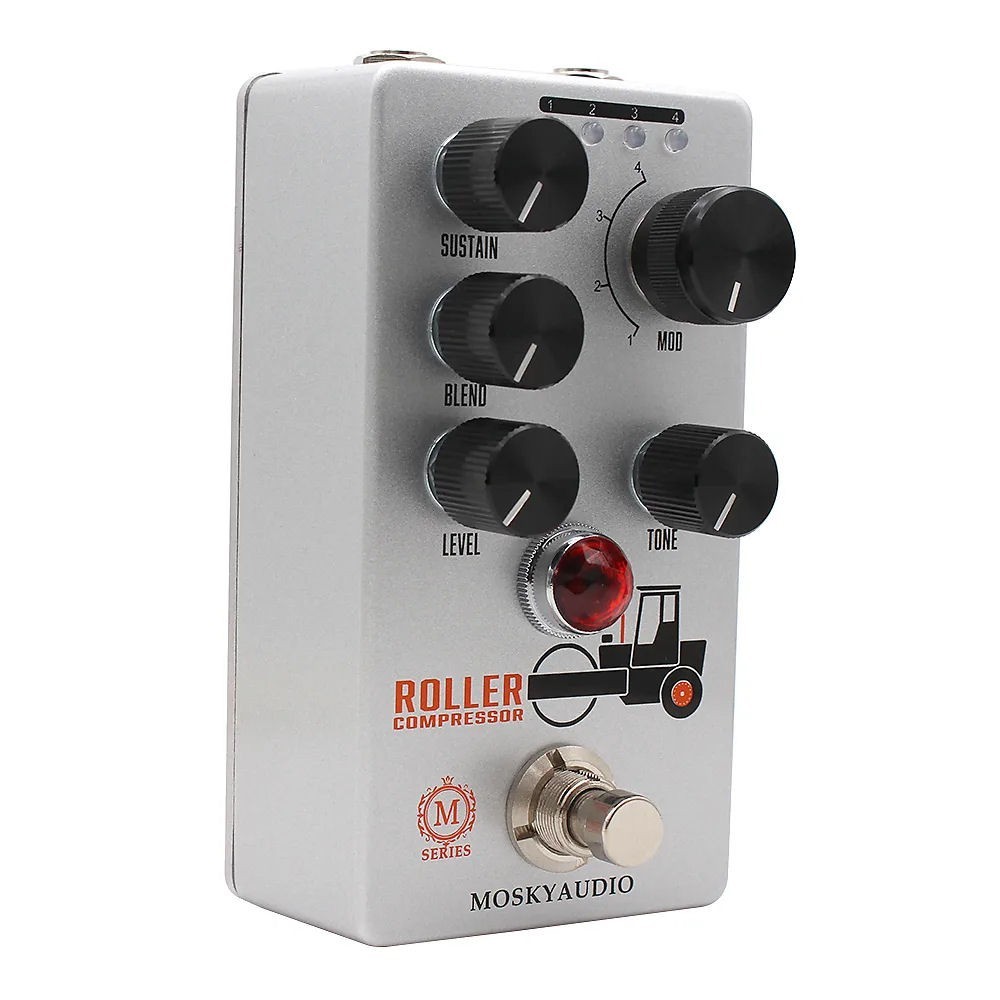 Mosky Audio Roller Compressor with 4 Mode Select Guitar FX Pedal Fast US Ship