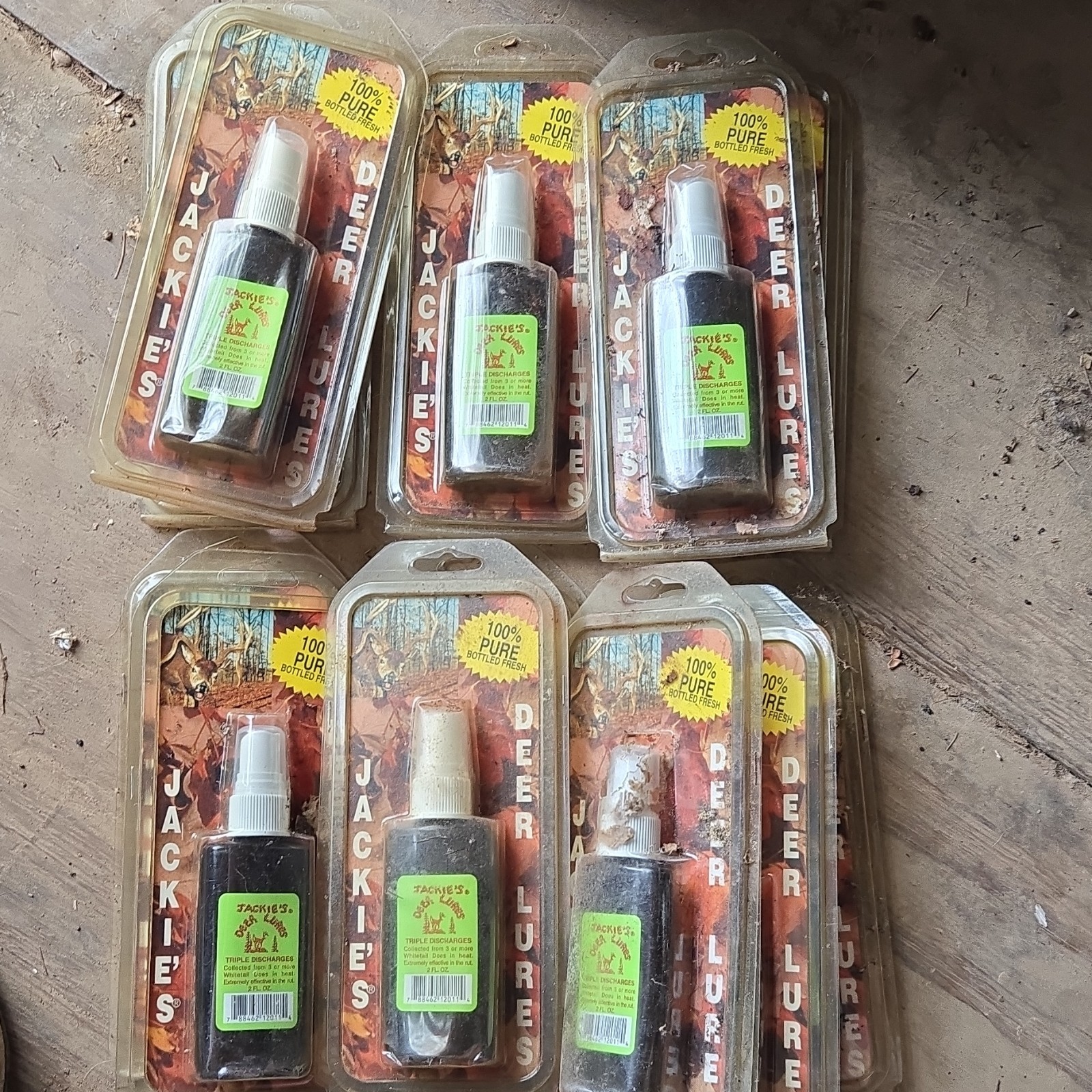 Jackie's Triple Discharges 100% Pure Bottled Fresh Deer Lure 2 FL OZ