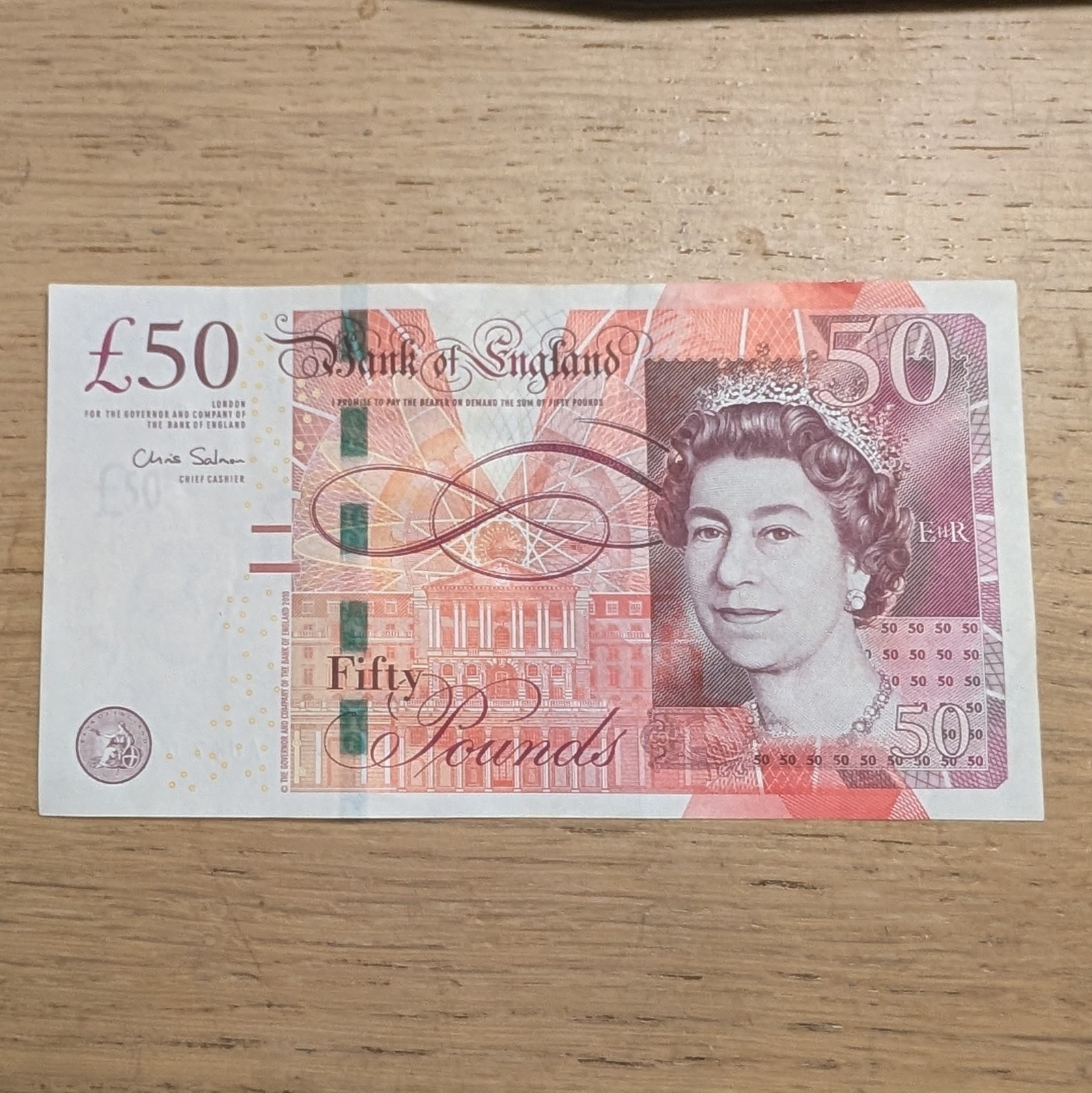 Old Fifty £50 Pound Notes Circulated Good Condition