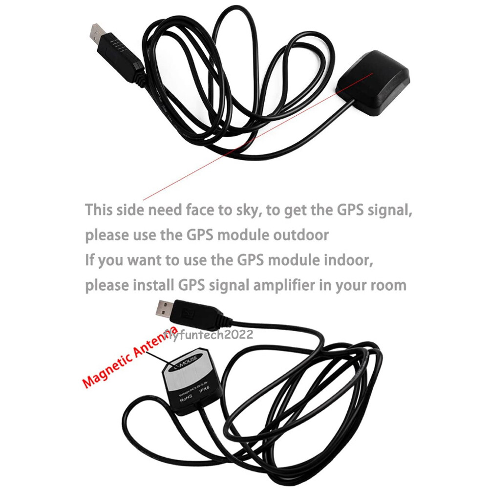 VK-162 G-Mouse GPS Antenna USB Dongle Navigation Module for Google Earth Window