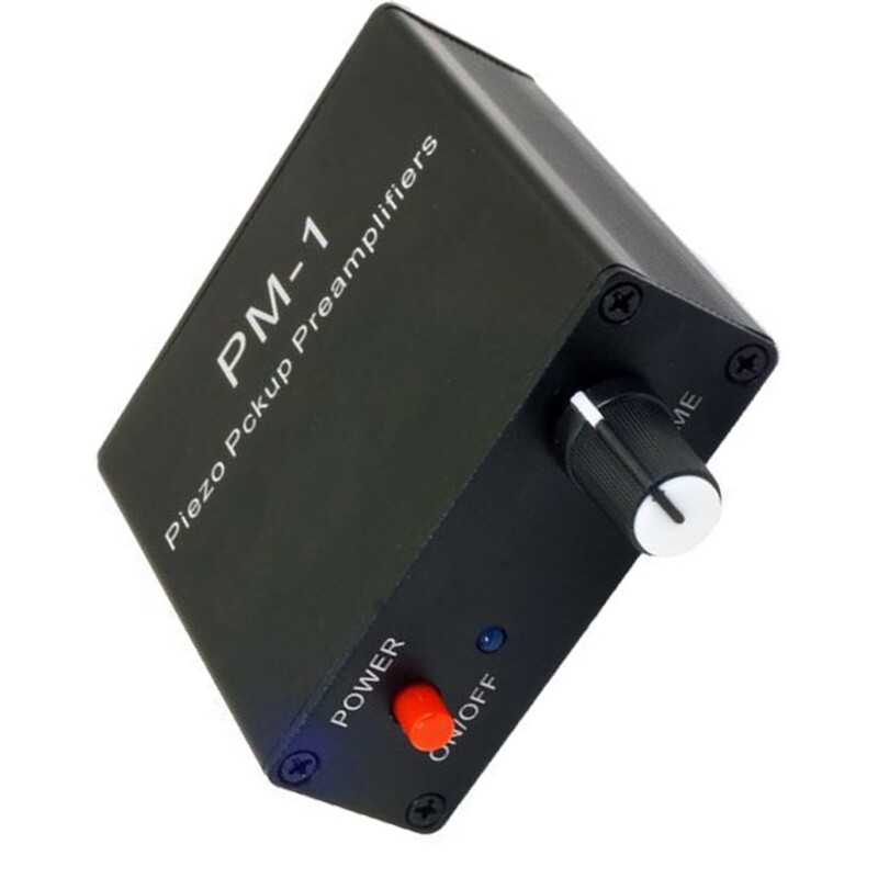 Professional Piezo Pickup Preamp for Guitars and Violins with Type C Charging