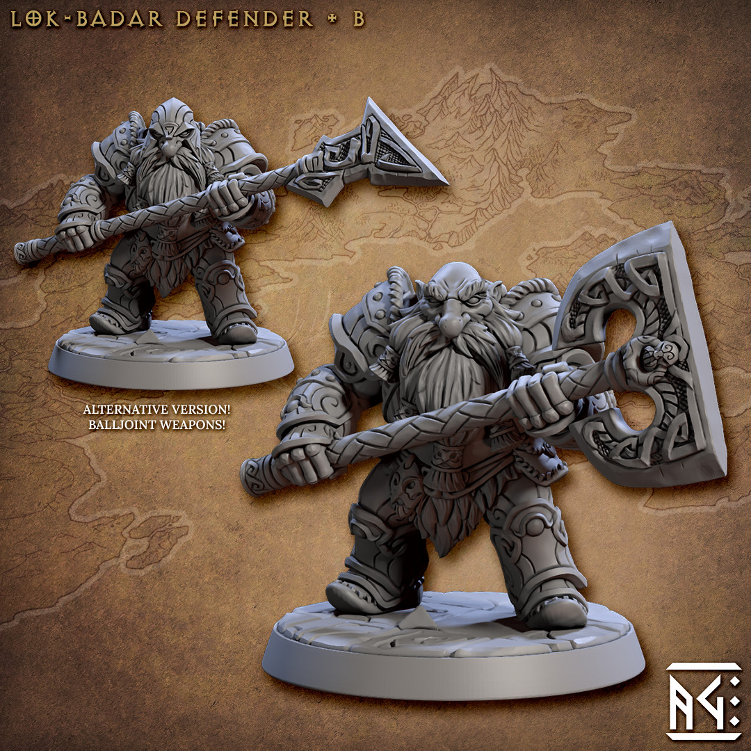 Dwarf B - Fighter - Artisan Guild - Dungeons and Dragons