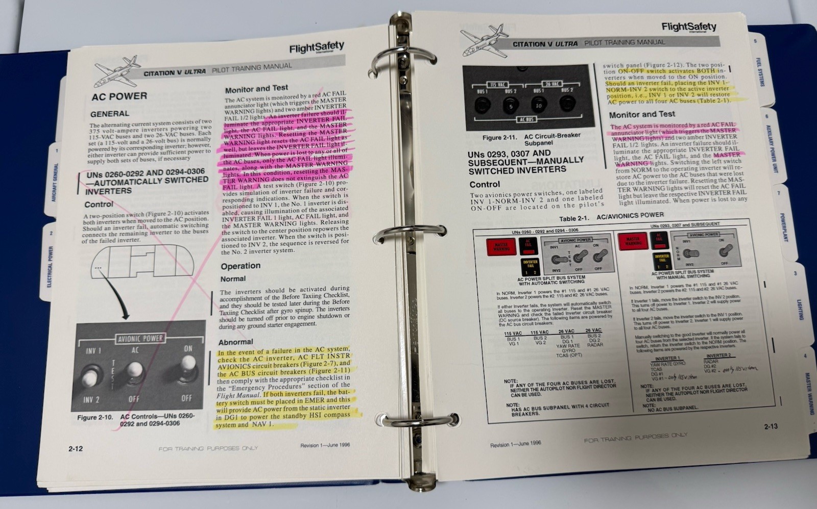Flight Safety / Citation V - Pilot Training Manual Volume 2 Aircraft Systems