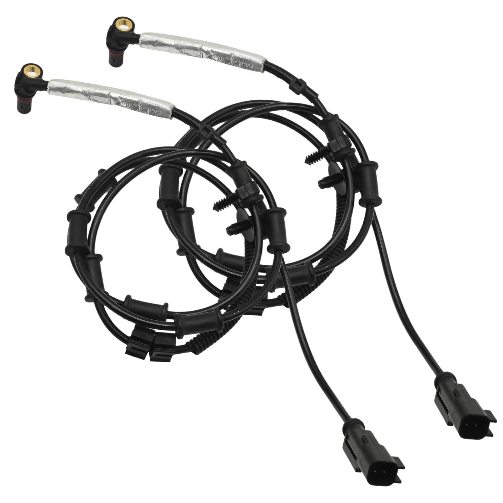 Front ABS Wheel Speed Sensor 2 PCS for Ram 2500 L6 6.7L 2014-2018 ALS3028