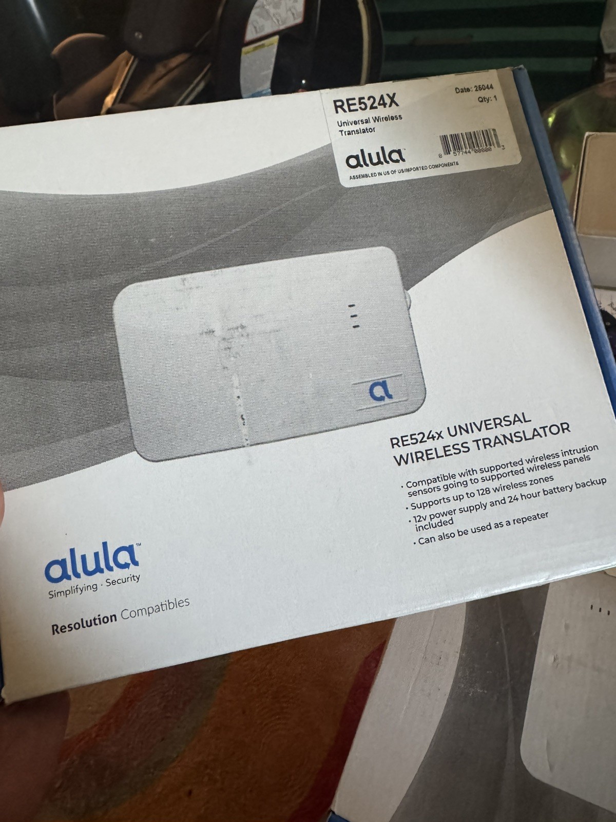 Alula RE524X Wireless Translator - White