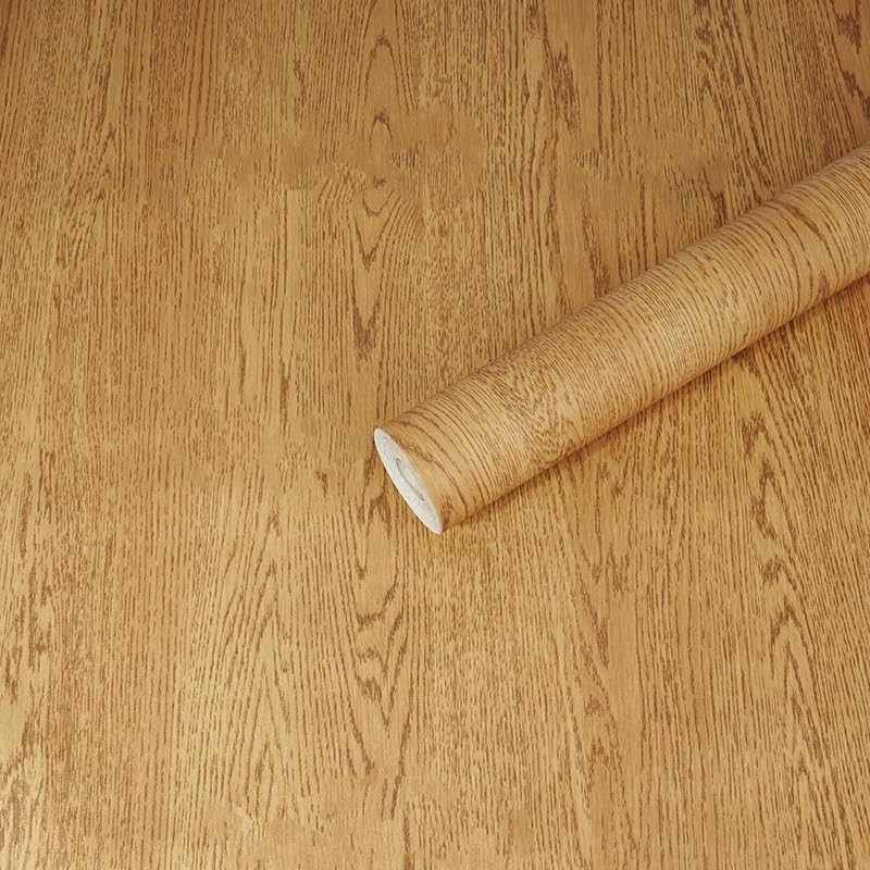 Wood Grain Peel And Stick Vinyl Floor Tile Waterproof DU608 118 x 11.8 Inch