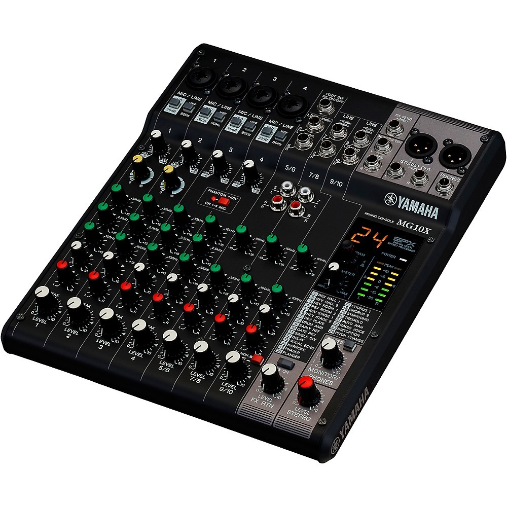 Yamaha MG10X CV 10Input Stereo Mixer With Effects