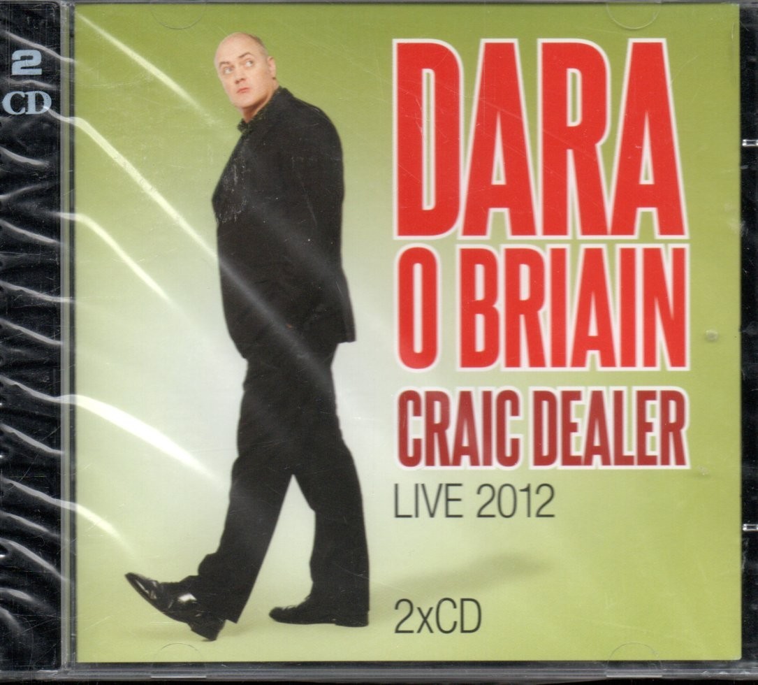DARA O BRIAIN - Craic Dealer (LIve 2012) - 2xCD Audiobook *NEW & SEALED*