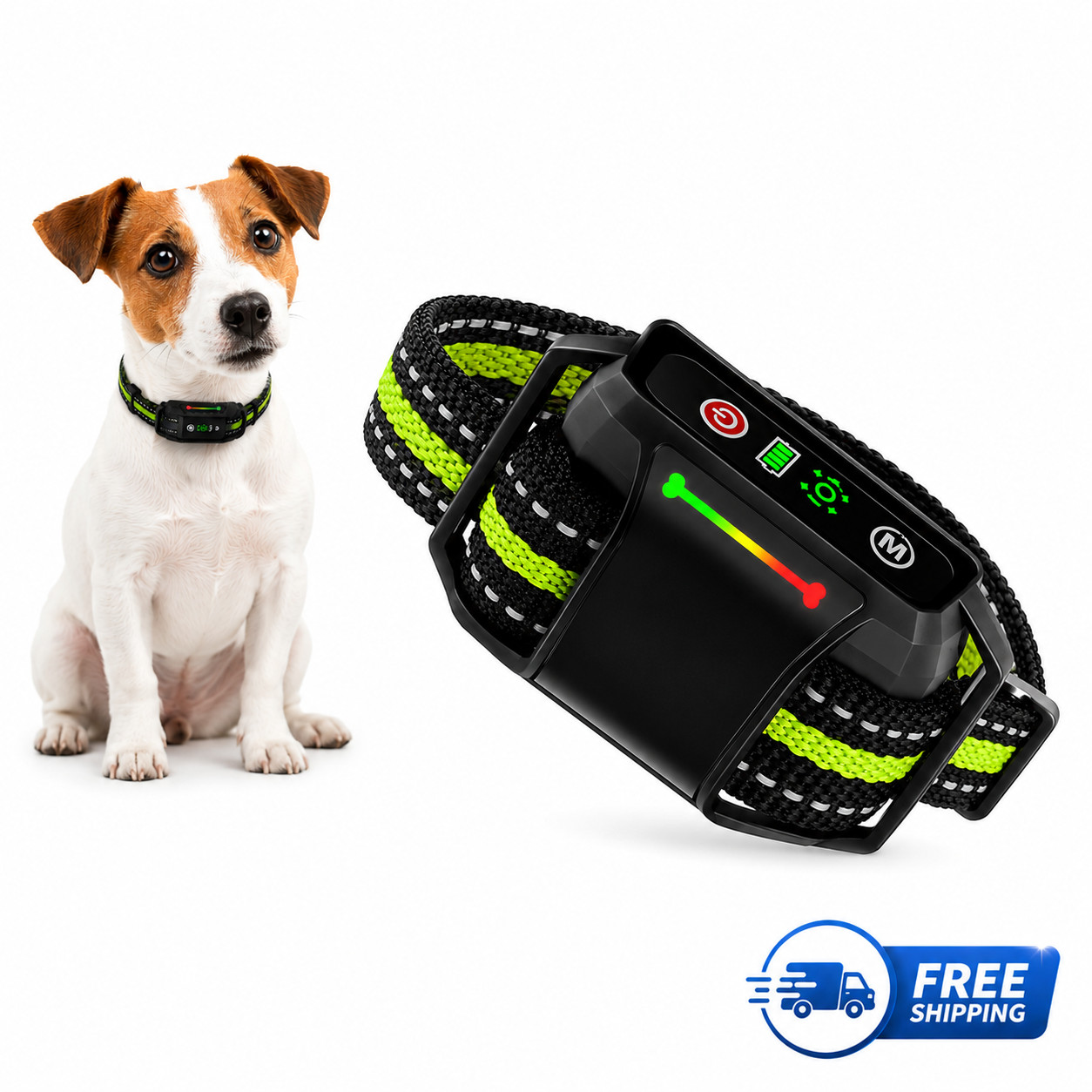 Rechargeable Anti Bark Dog Collar Waterproof Automatic Training Collar